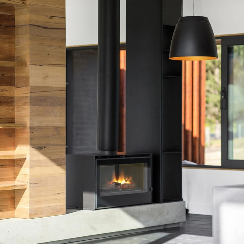 Load image into Gallery viewer, Sculpt Axis I1000 Double Sided Freestanding Wood Fire Body Only
