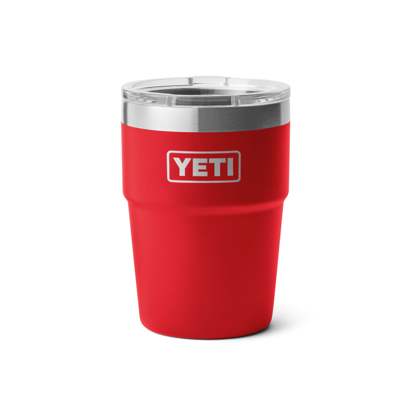 Load image into Gallery viewer, Yeti Rambler 16oz Stackable Cup with MagSlider Lid | Rescue Red
