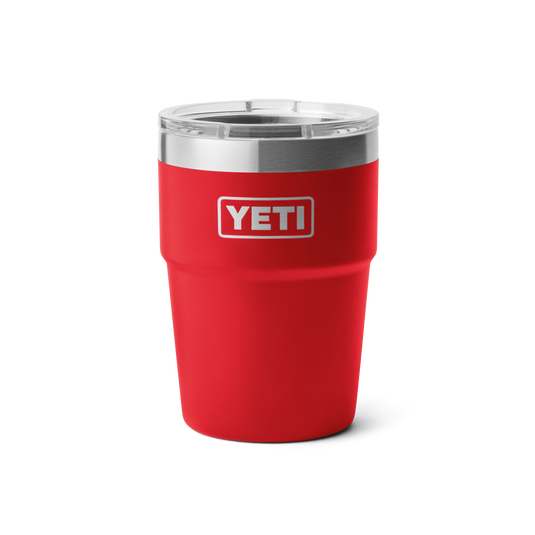 Yeti Rambler 16oz Stackable Cup with MagSlider Lid | Rescue Red