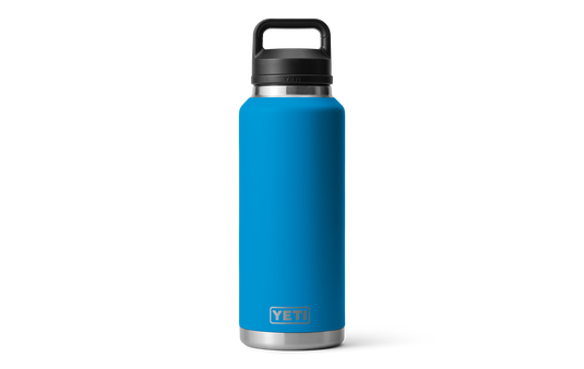 Yeti Rambler 46oz Bottle with Chug Lid | Big Wave Blue