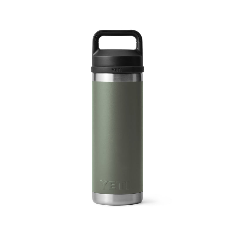 Load image into Gallery viewer, Yeti Rambler 18oz Bottle Camp Green with Chug Cap | Limited Edition
