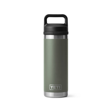Yeti Rambler 18oz Bottle Camp Green with Chug Cap | Limited Edition