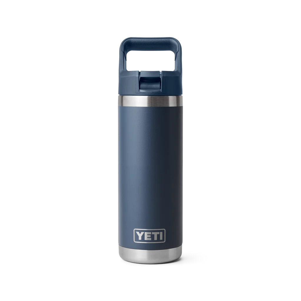 Yeti Rambler 18oz Bottle with Straw Lid | Canyon Red
