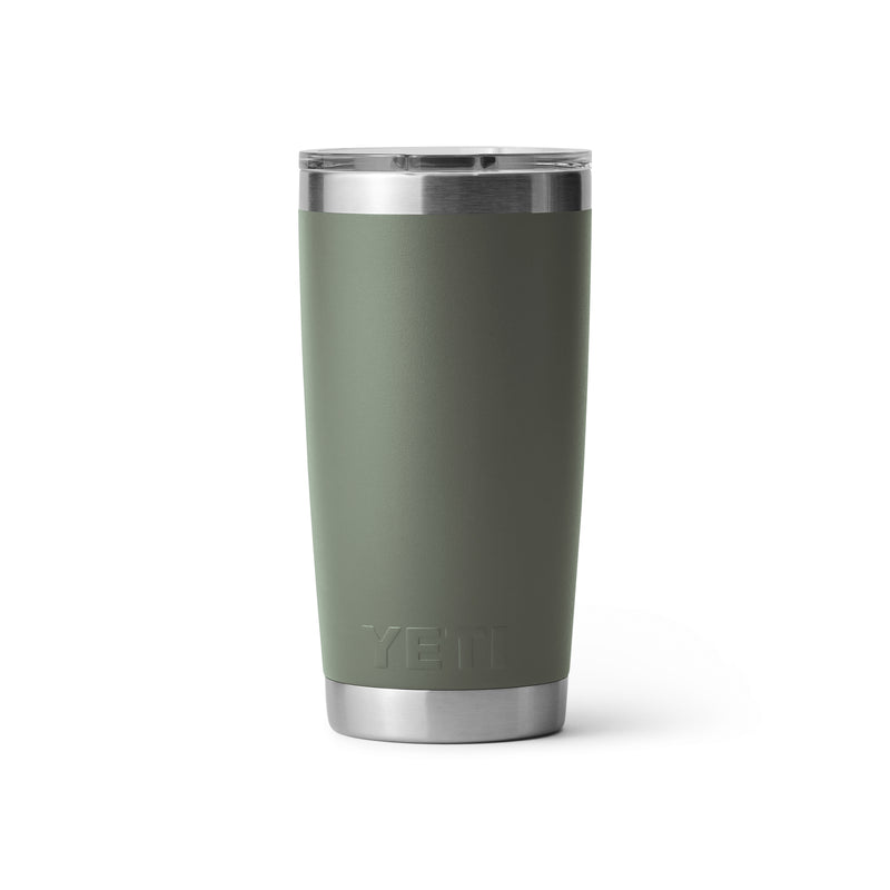 Load image into Gallery viewer, Yeti Rambler 20oz Tumbler Camp Green with MagSlider Lid | Limited Edition
