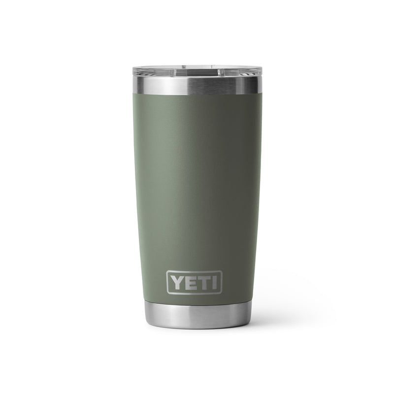 Load image into Gallery viewer, Yeti Rambler 20oz Tumbler Camp Green with MagSlider Lid | Limited Edition
