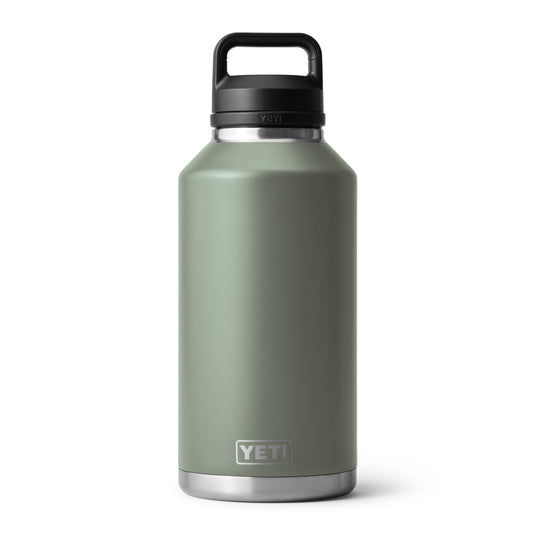 Yeti Rambler 64oz Bottle Camp Green with Chug Cap | Limited Edition