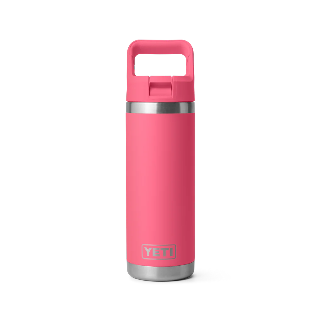 Yeti Rambler 18oz Bottle with Straw Lid | Canyon Red