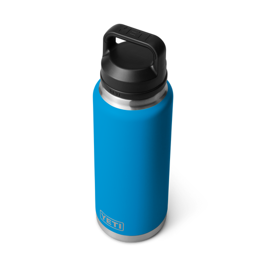 Yeti Rambler 36oz Bottle with Chug Lid | Big Wave Blue