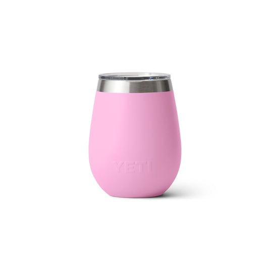 Yeti Rambler 10oz Wine Tumbler with Magslider Lid Power Pink | Limited Edition
