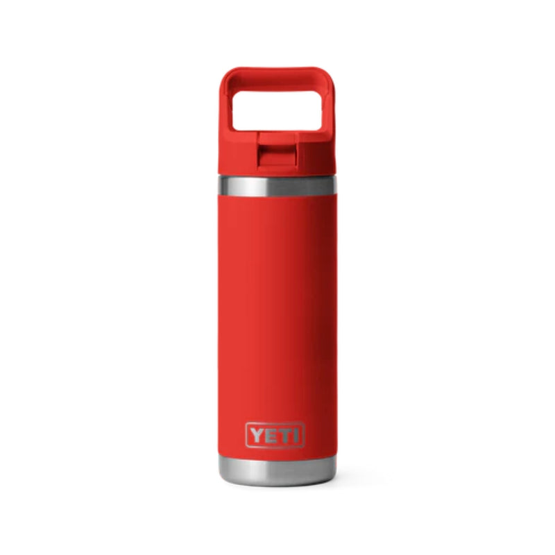 Load image into Gallery viewer, Yeti Rambler 18oz Bottle Canyon Red With Straw Cap
