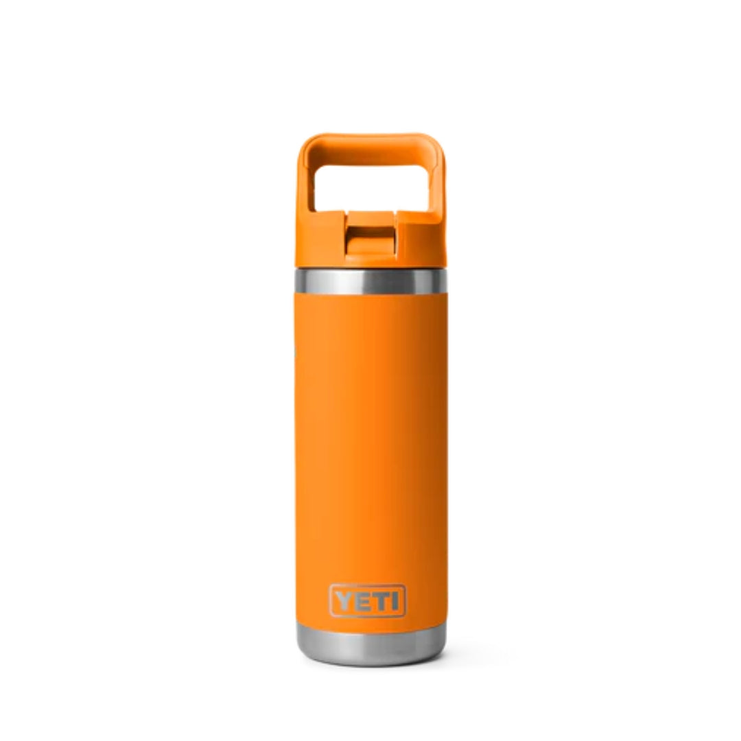 Yeti Rambler 18oz Bottle King Crab Orange With Straw Cap | Limited Edition