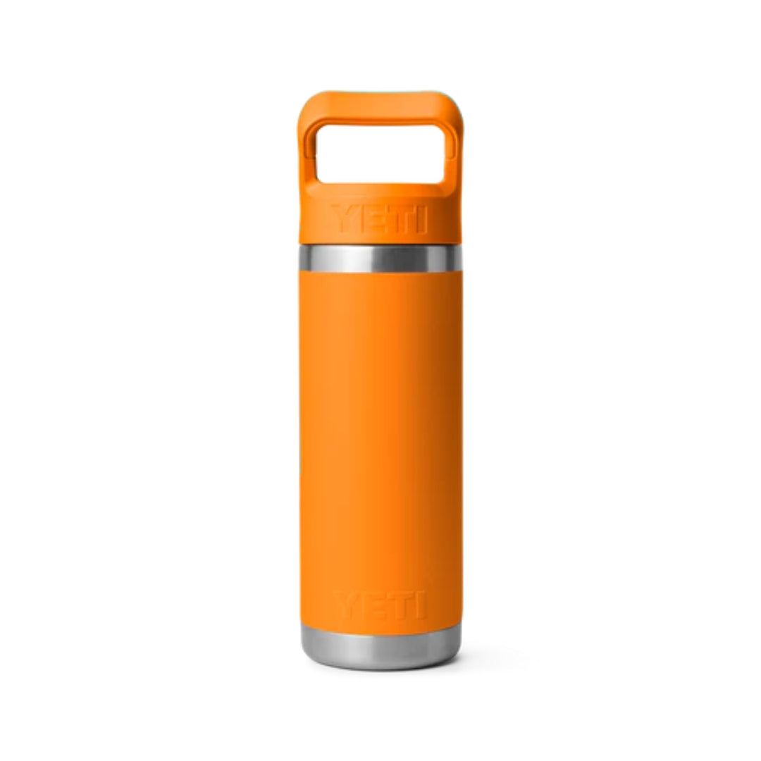 Yeti Rambler 18oz Bottle King Crab Orange With Straw Cap | Limited Edition