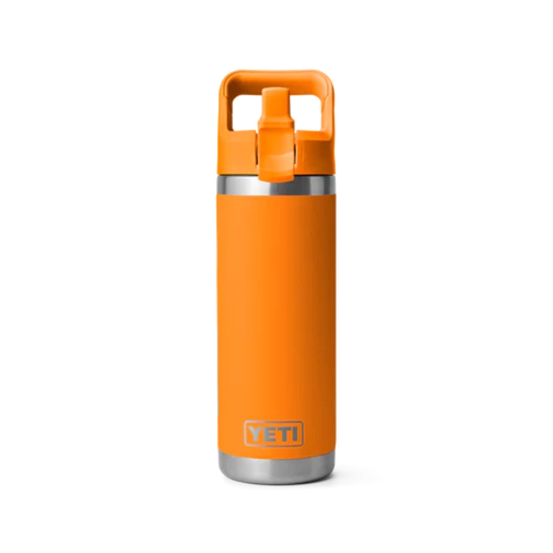 Yeti Rambler 18oz Bottle King Crab Orange With Straw Cap | Limited Edition