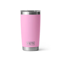 Yeti Rambler 20oz Tumbler with Magslider Lid | Power Pink