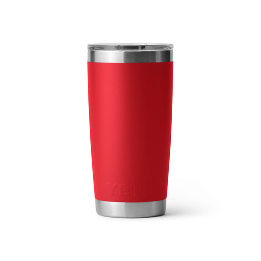 Rambler 20oz Tumbler with Magslider Lid Rescue Red