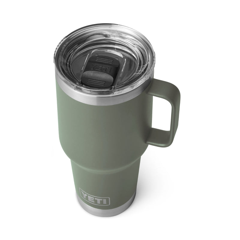 Load image into Gallery viewer, Rambler 30oz Travel Mug Camp Green with Stronghold Lid
