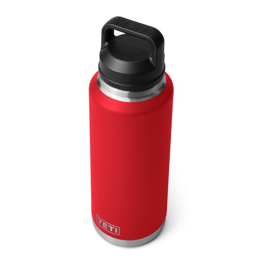 Yeti Rambler 46oz Bottle with Chug Lid | Rescue Red