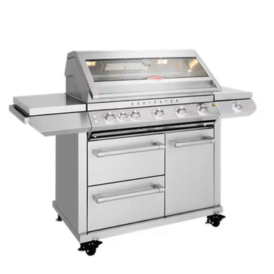 Beefeater 7000 Series Premium 5 Burner BBQ On Trolley W/Side Burner