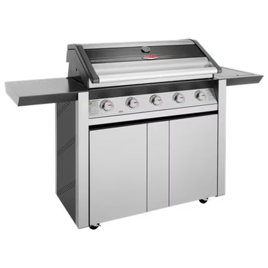 Beefeater 1600 Series 5 Burner BBQ On Trolley W/Side Burner