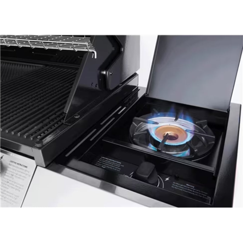 Load image into Gallery viewer, Beefeater 1200 Series 5 Burner Black BBQ On Trolley W/Side Burner
