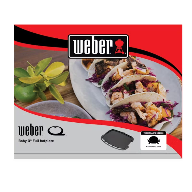 Load image into Gallery viewer, Weber 2023 Release Baby Q1000N Series Full Hotplate
