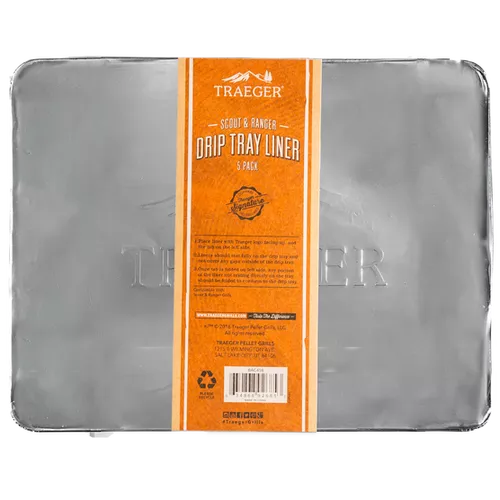 Traeger - DRIP TRAY LINER 5 PACK-SCOUT/RANGER
