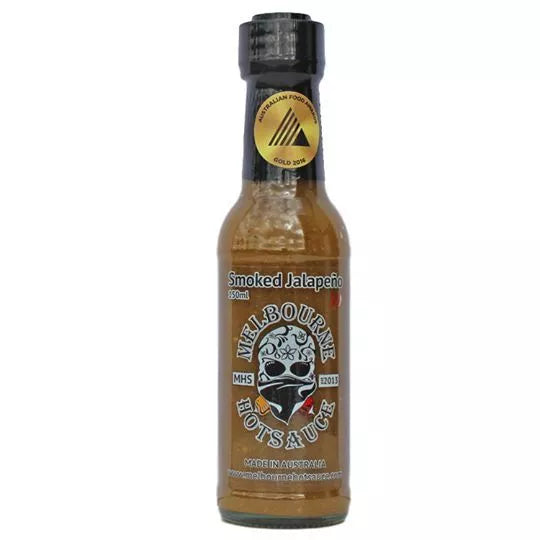 Melbourne Hot Smoked Jalapeno Hot Sauce