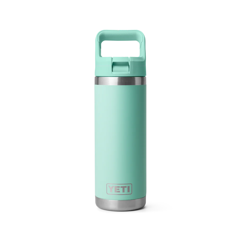 Yeti Rambler 18oz Bottle with Straw Lid | Canyon Red