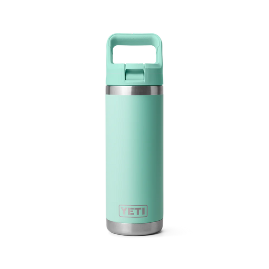 Yeti Rambler 18oz Bottle with Straw Lid | Canyon Red