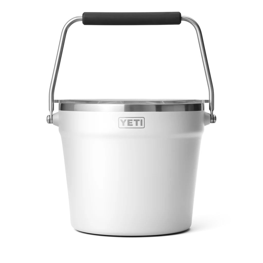 Yeti Rambler Beverage Bucket | White