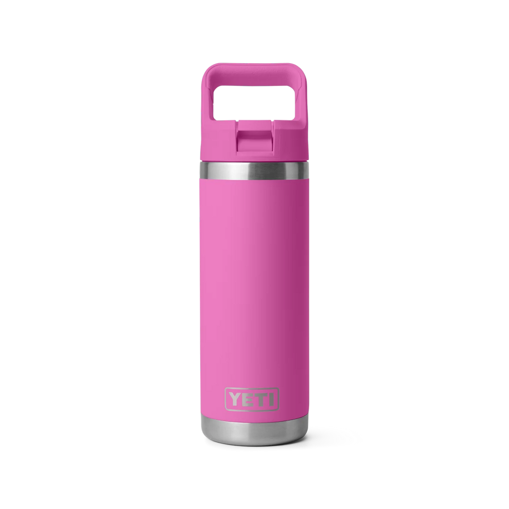 Yeti Rambler 18oz Bottle with Straw Lid | Canyon Red
