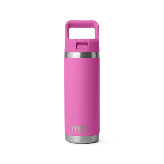 Yeti Rambler 18oz Bottle with Straw Lid | Canyon Red