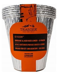 Traeger - GREASE & ASH KEG LINER 5 PACK