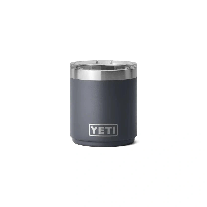 Yeti Rambler 10oz Stackable Lowball with MagSlider Lid | Charcoal