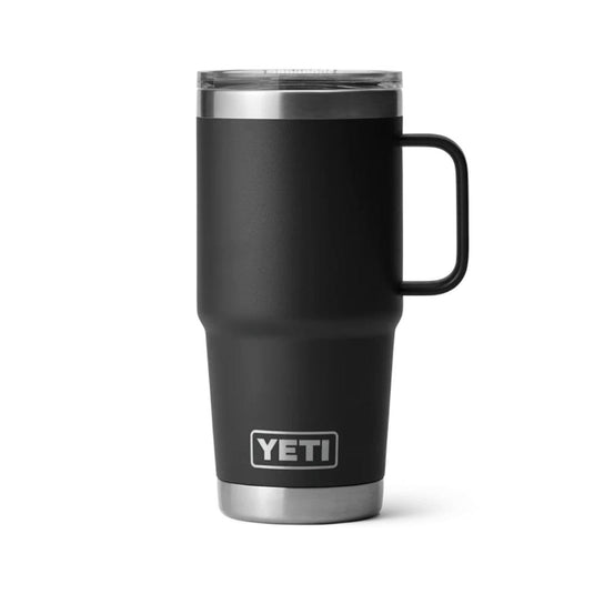 Yeti Rambler 20oz Travel with Stronghold Lid Mug Black