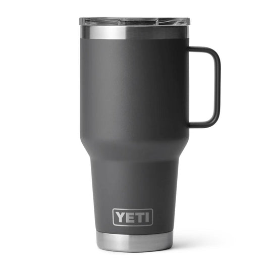 Yeti Rambler 30oz Travel Mug Charcoal with Stronghold Lid