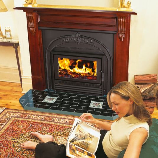 Heat Charm Victorian I600 Inbuilt Wood Heater
