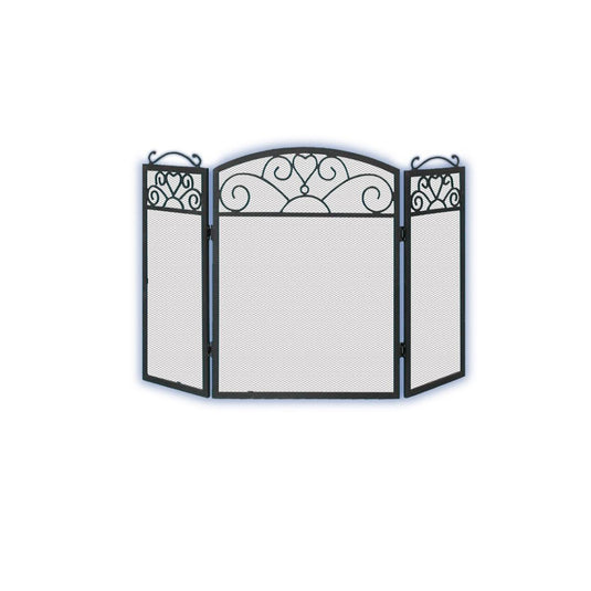 Meltoncraft 3 Panel Fancy Fire Screen H83cm x W130cm