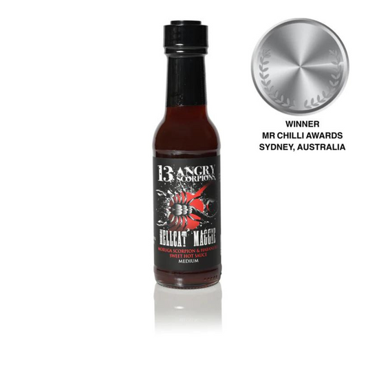 13 Angry Scorpions Hellfire Sauce
