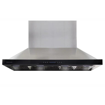 ZZ Gasmate Outdoor BBQ Rangehood Black Glass Touch Control Panel 1500 mm