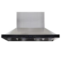 Gasmate Outdoor BBQ Rangehood Black Glass Touch Control Panel 1500 mm