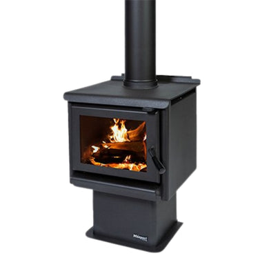 Masport Rosewood Freestanding Wood Heater on Pedestal