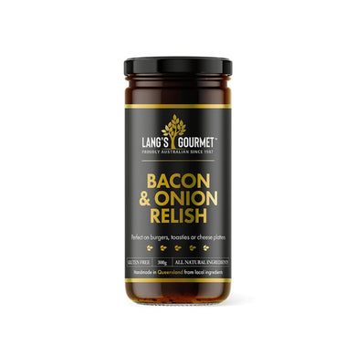 Langs Gourmet Bacon & Onion Relish 300g