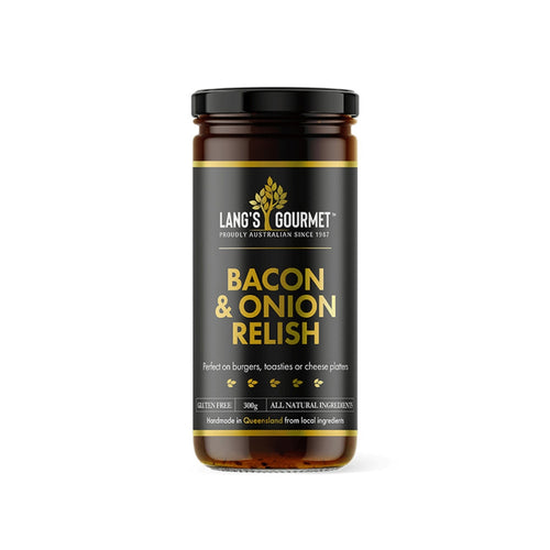Langs Gourmet Bacon & Onion Relish 300g