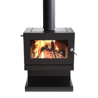 Blaze 900 Freestanding Wood Heater on Cantilever Base with Fan