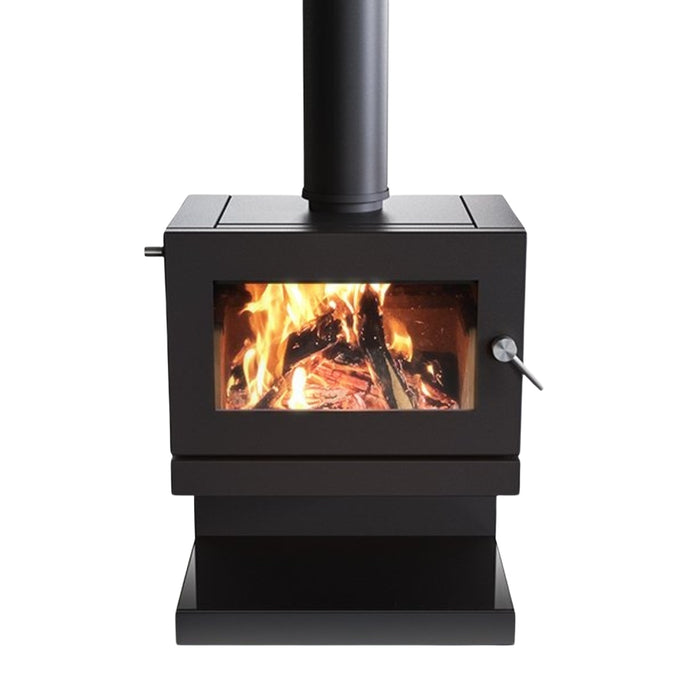 Blaze 900 Freestanding Wood Heater on Cantilever Base with Fan