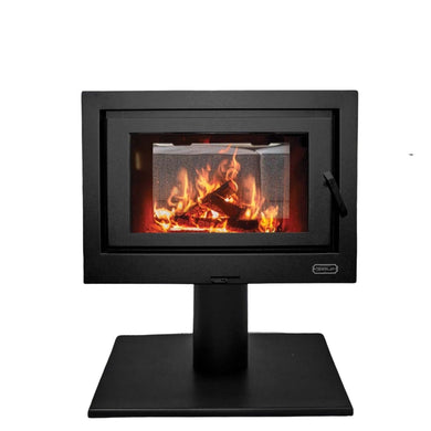 Kemlan Cube See Through Freestanding Wood Heater