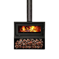 Kemlan Celestial 900 Freestanding Wood Heater on Meridan Base