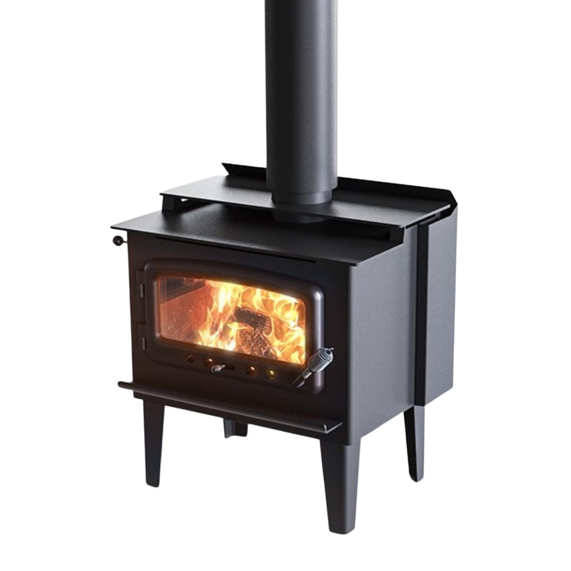 Load image into Gallery viewer, Nectre Mega Freestanding Wood Heater On Legs
