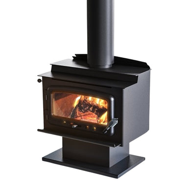 Nectre MKI Freestanding Wood Heater on Pedestal